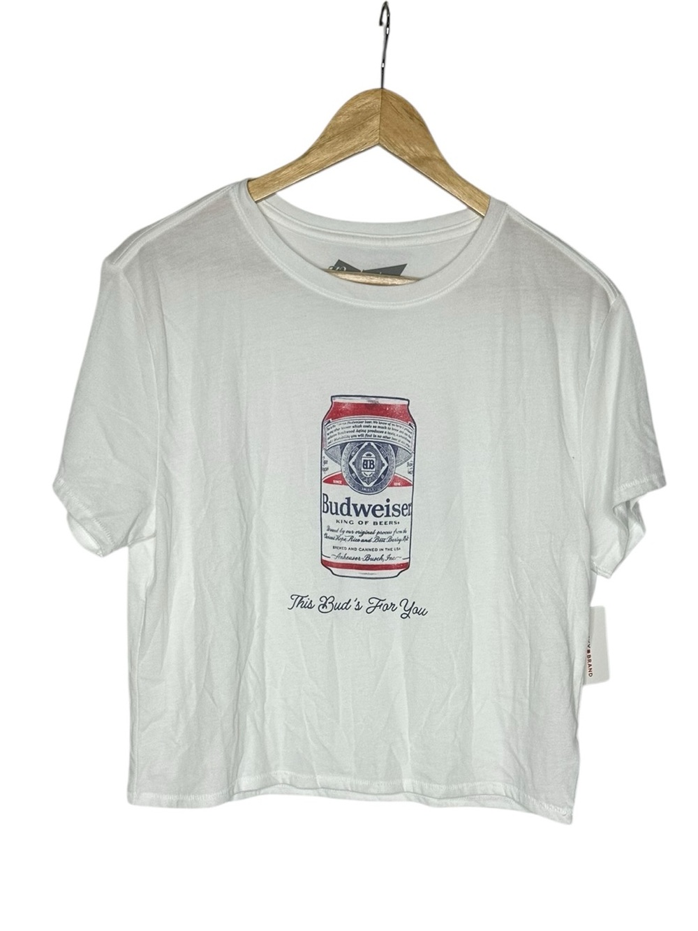 NWT Lucky Brand Vintage Style This Bud’s For You Tee S